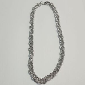 Willow House Sara Blaine Chunky Silver Chain Necklace 18"